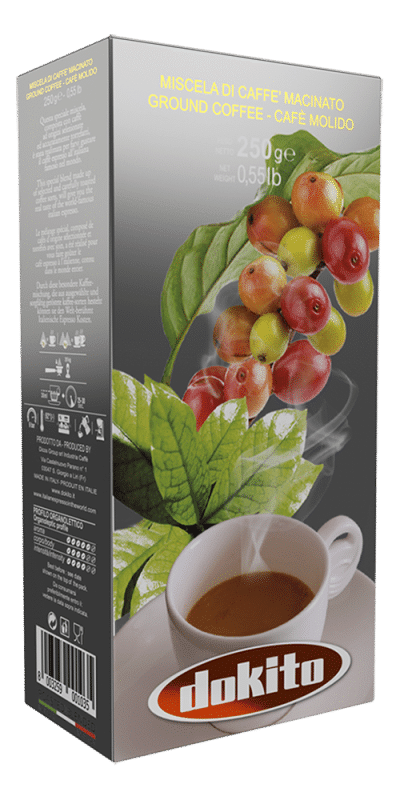 Dokito Silver Gourmet Caffè macinato 250 g