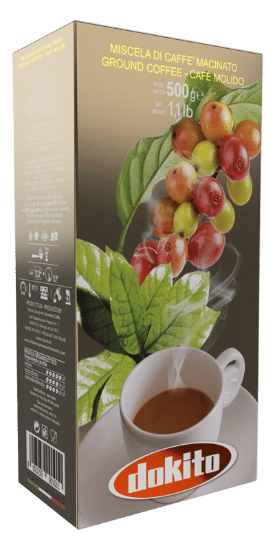 Dokito Gold Gourmet Caffè macinato 500 g