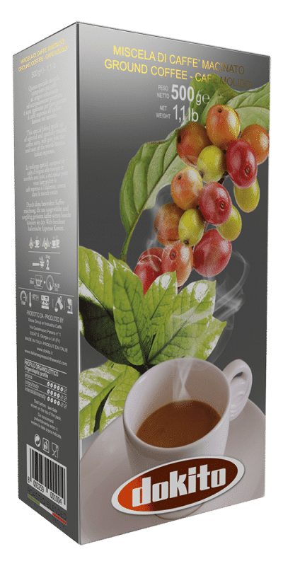 Dokito Silver Gourmet Caffè macinato 500g