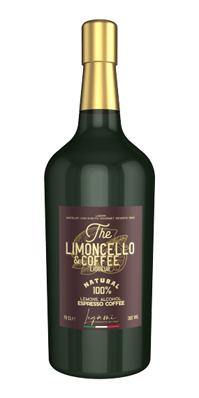 Limoncello & Coffee Liqueur. Limoncello al caffè espresso dokito